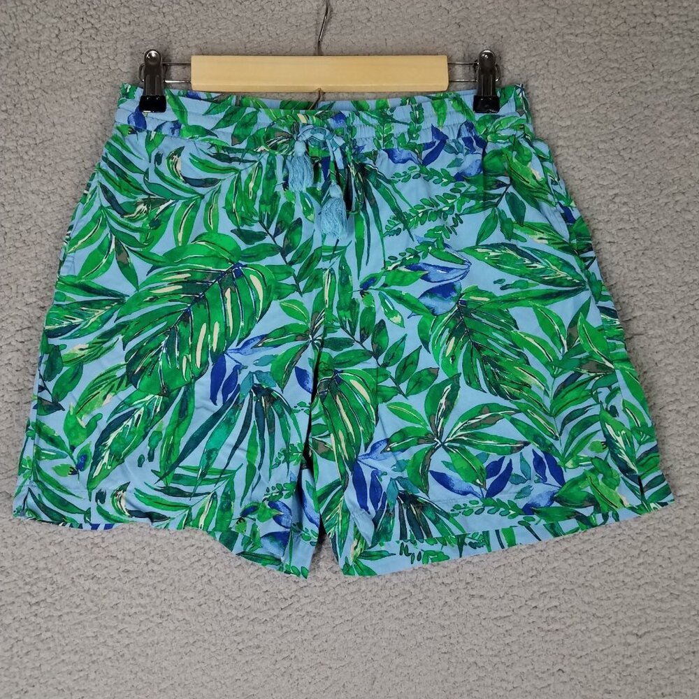 J. Jill Tropical Shorts Women's XS Pull On Casual Travel Resort Beach Lounge